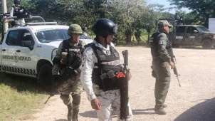 Aseguran carbón vegetal en operativo interinstitucional en Escárcega